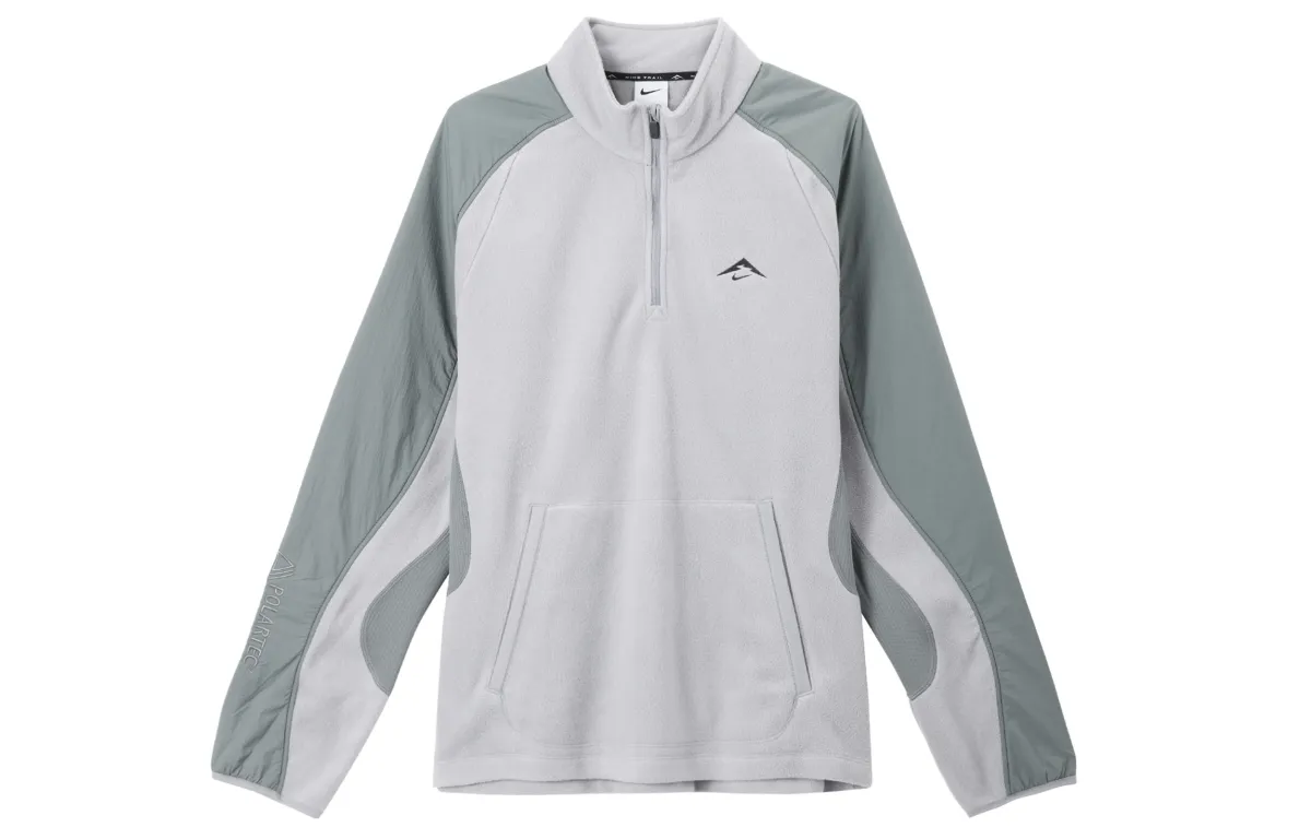 Nike Jackets Men's Gray Stand Collar Moderate Other