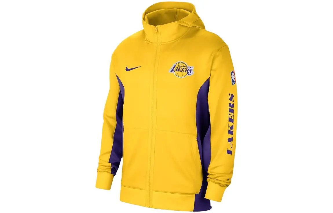 Nike Dri-Fit Jackets Men's Yellow Hooded (Non-detachable) Moderate Straight Fit