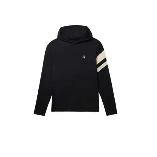 FILA Sweatshirt Men's Black/Angora | BLACK/ANGORA