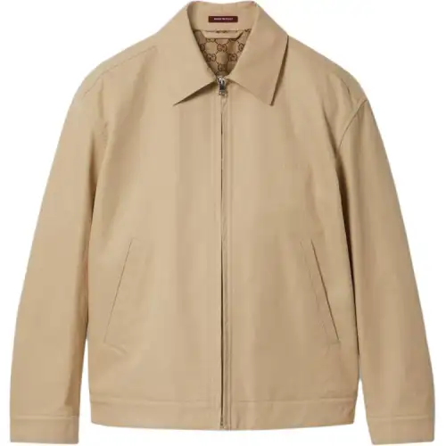 GUCCI Jackets & Coats Men's Khaki