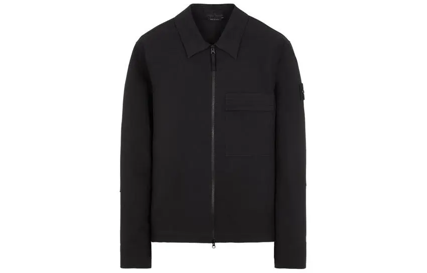 STONE ISLAND Jackets & Coats Unisex Black