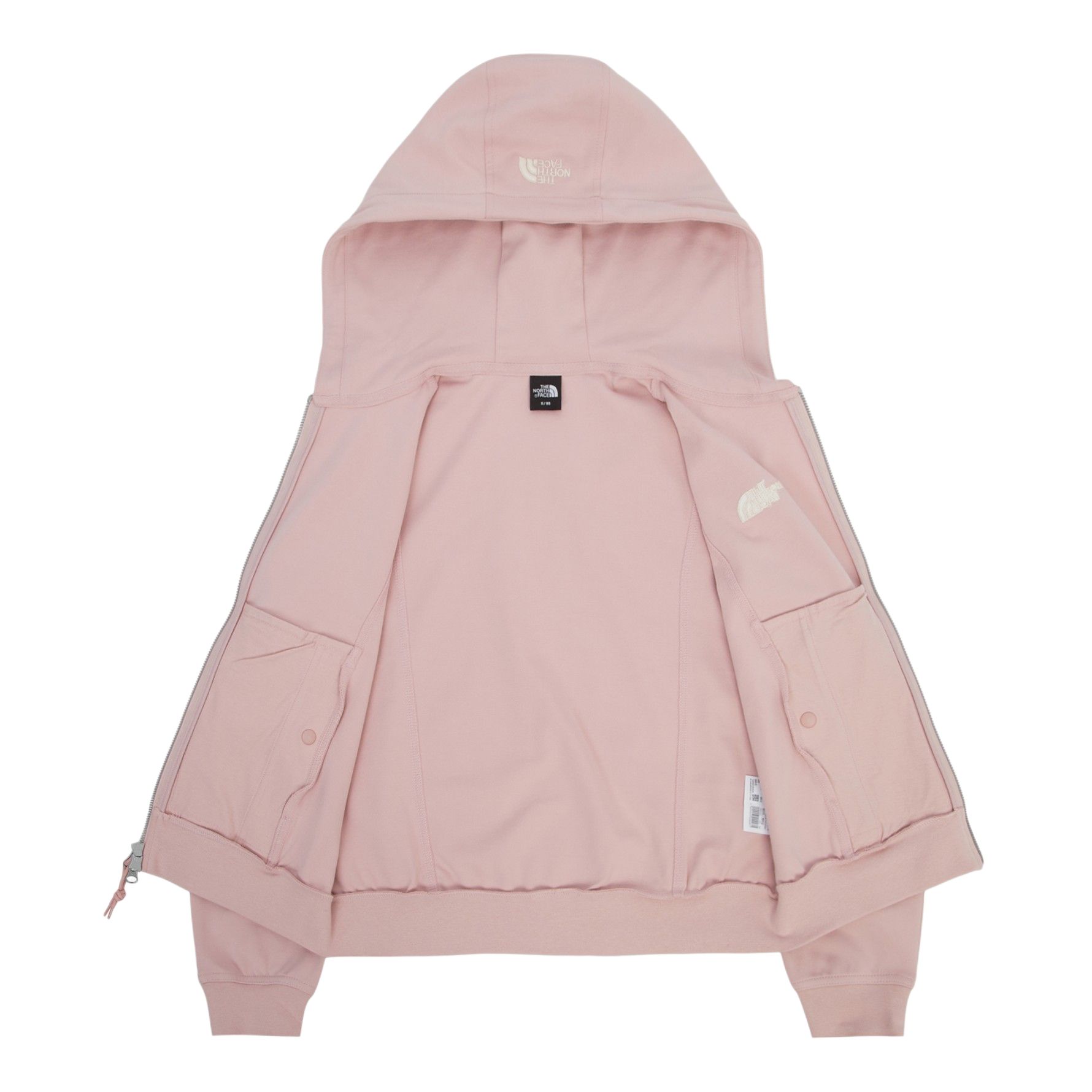 Женская куртка The North Face VELUNA (светло-розовая) — фото 2