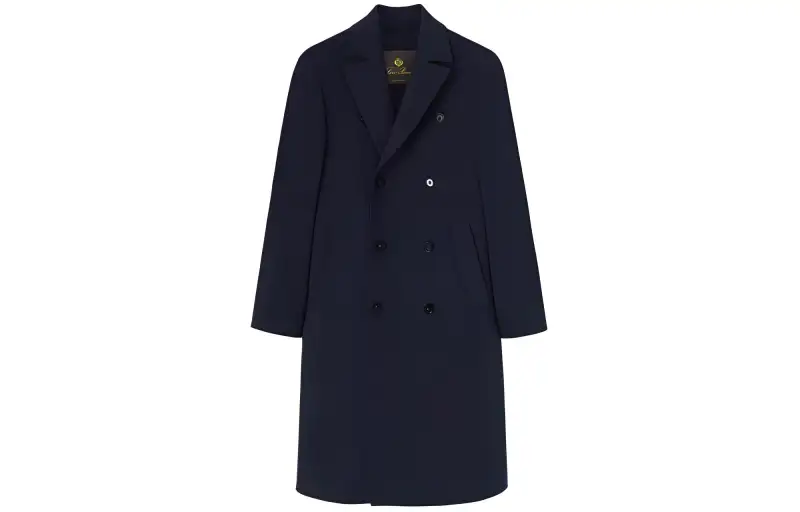 Loro Piana Coat Men's Marine Blue