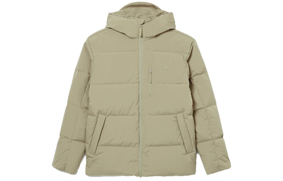LACOSTE Puffer Jacket Men's Camel