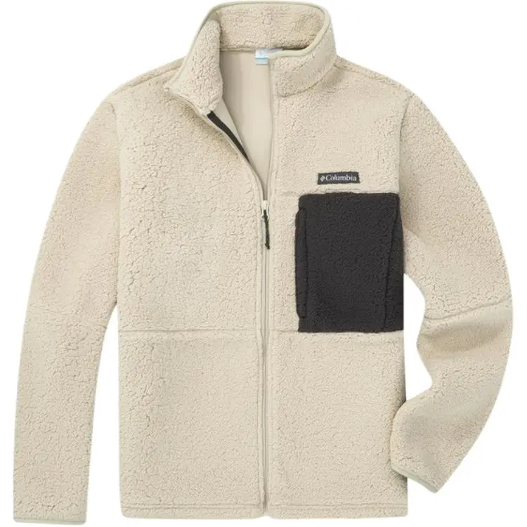 Columbia Velvet feel Coat Unisex Khaki