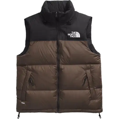 THE NORTH FACE 1996 Collection FW24 Retro Nuptse Vest Men's Black Brown