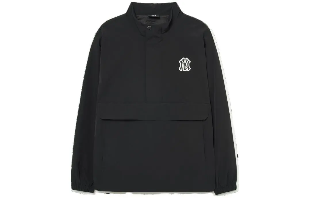 MLB Jackets Unisex Black Stand Collar Moderate