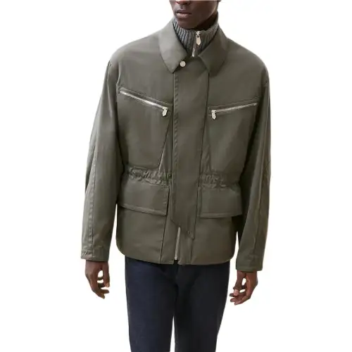 HERMES Jacket Men's Basalt Color