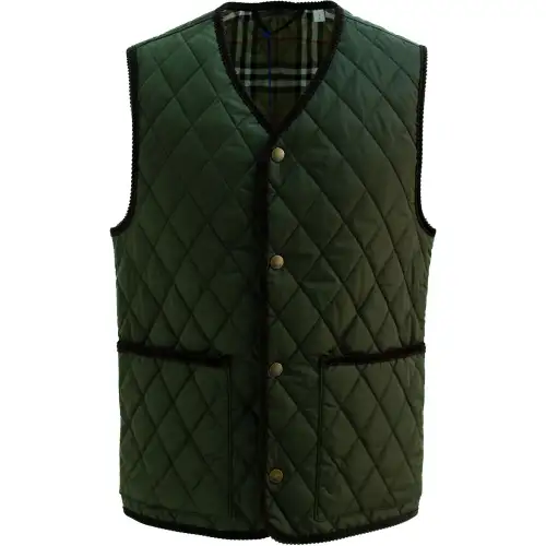 Burberry Quilted V-Neck Sleeveless Gilet