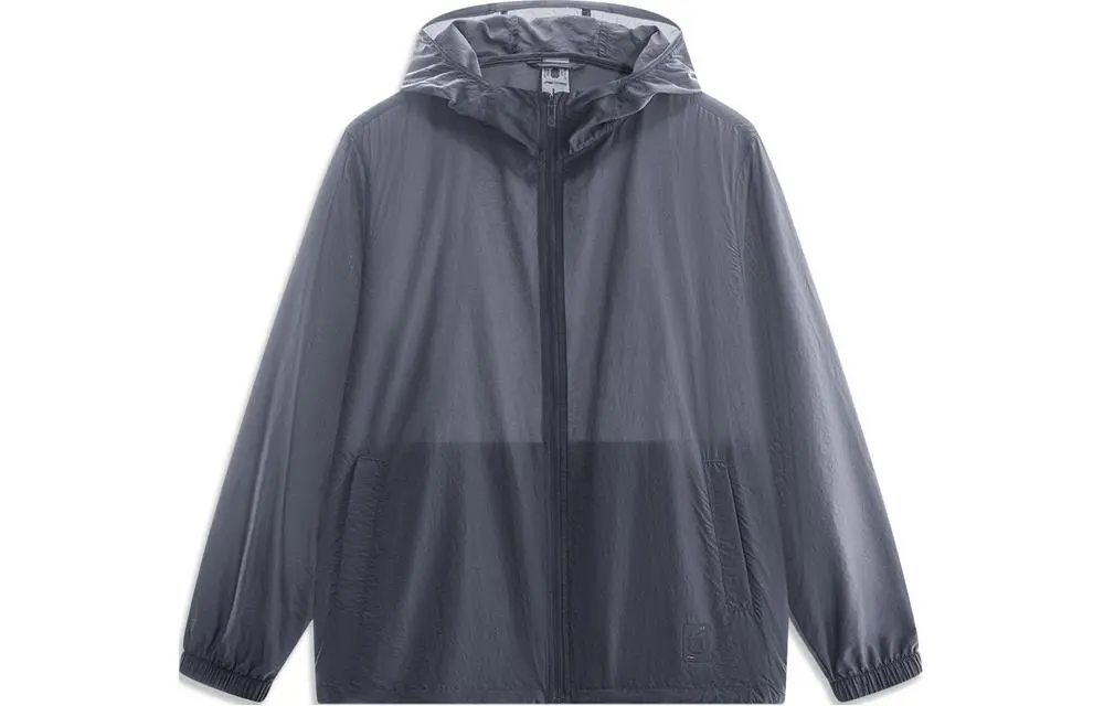 Li Ning UV Protection Sun Protection Clothing Men's Jet Azure