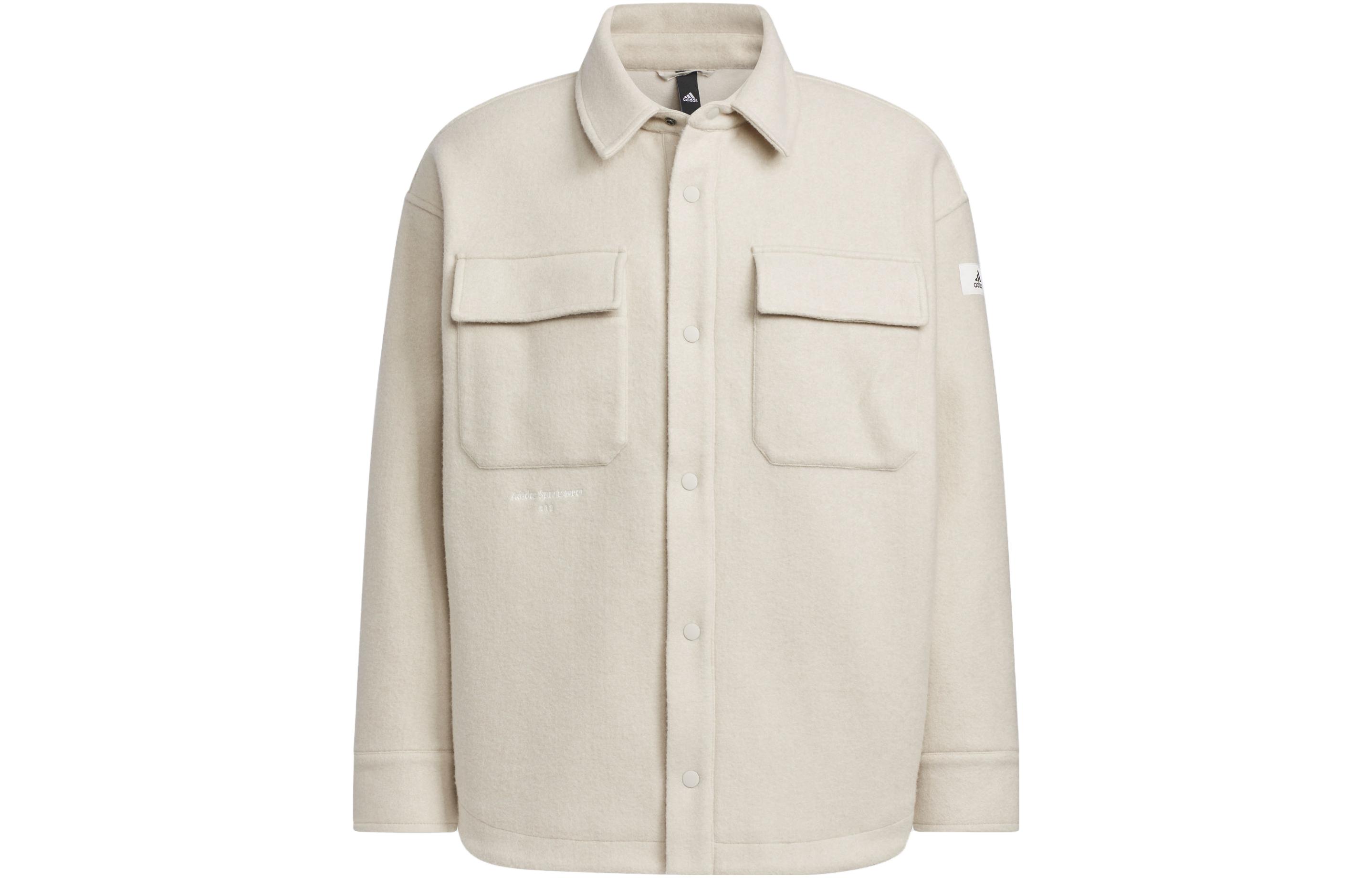 Adidas Lounge Jackets Men's Clear Brown Lapel Moderate Other