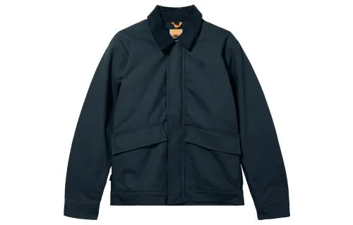Timberland Puffer Jackets Men's Dark Sapphire Lapel Moderate Puffer Jacket