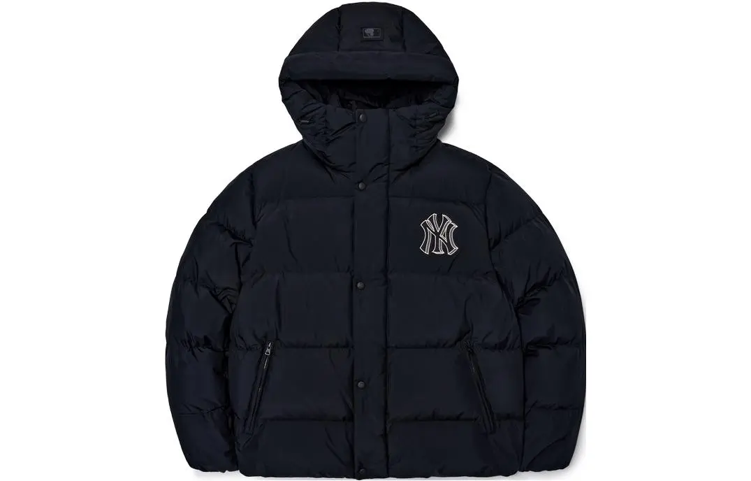 MLB Down Jacket Short Unisex Black