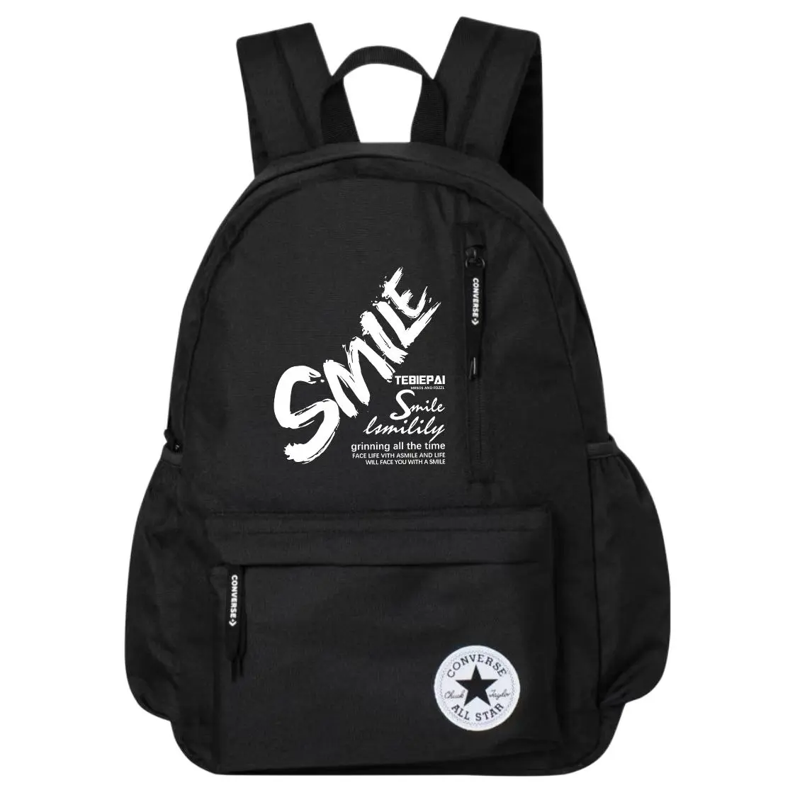 Converse Polyester Backpack Regular Unisex Black