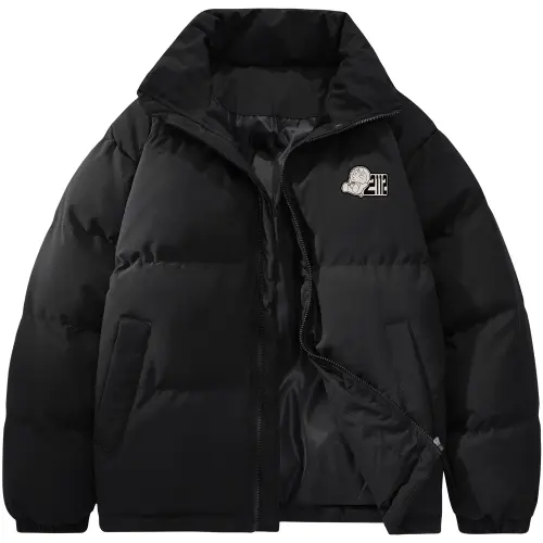 Doraemon Puffer Jackets Unisex Stand Collar Thickened Padded Puffer Jacket