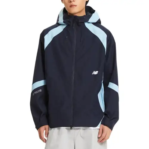 New Balance Windbreaker Jacket Men's Marine Blue