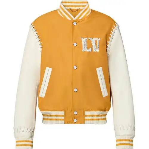 LOUIS VUITTON Embroidered Varsity Blouson