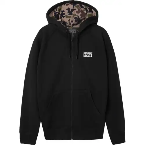 Converse Peel Jacket Unisex Black