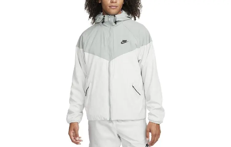 Nike Jackets Men's Mica Green Hooded Moderate Other