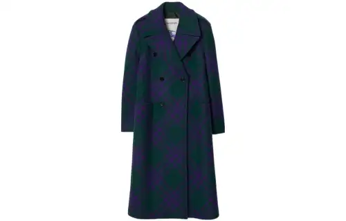 Burberry FW23 Coat Men's Purple