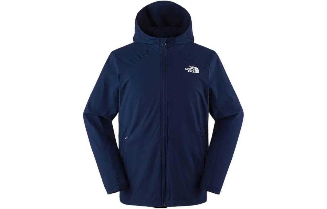 THE NORTH FACE Breathable And Quick Dry Windproof UV Protection Sun Protection Clothing Men's Marine Blue
