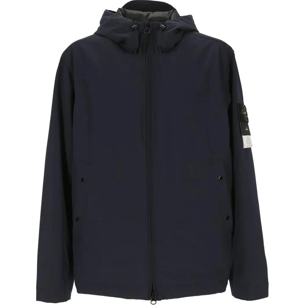 STONE ISLAND Zip Up Hooded Jacket