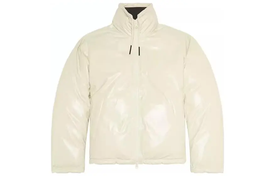 DIESEL Logo Patch Funnel Neck Padded Jacket