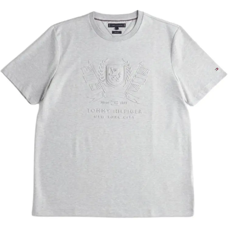 Tommy Hilfiger T Shirt Men's Gray