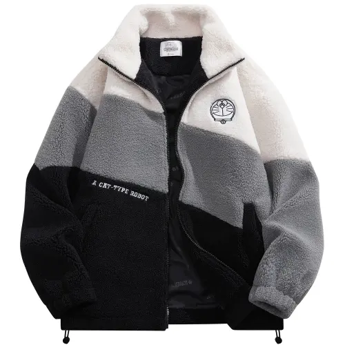DoraemonA Fall Winter Velvet feel Coat Unisex