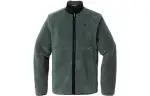 Timberland Velvet Jackets Men's Dark Green Stand Collar Moderate