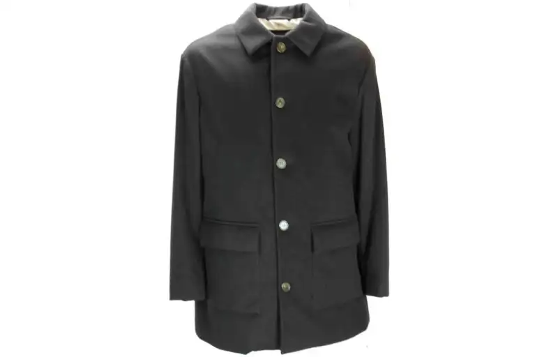 Loro Piana Coats Men's Dark Blue