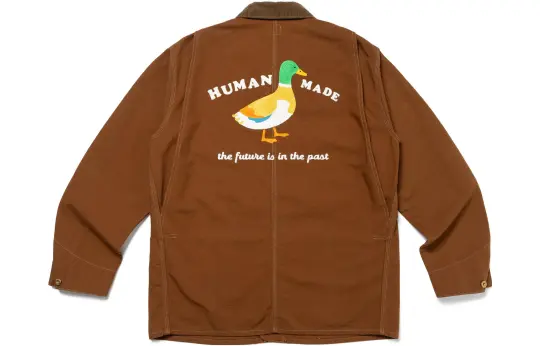 HUMAN MADE Rear Graphic-printed Cotton Shirt