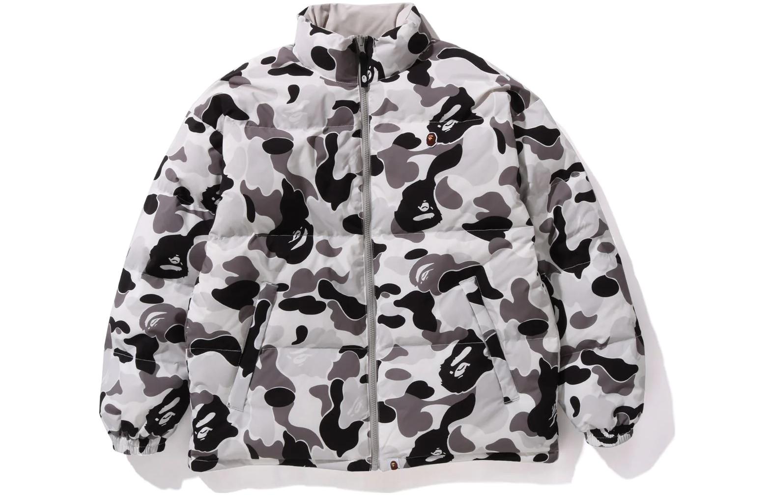 Мужская куртка A BATHING APE Abc Camo Reversible Down Jacket (разноцветная)