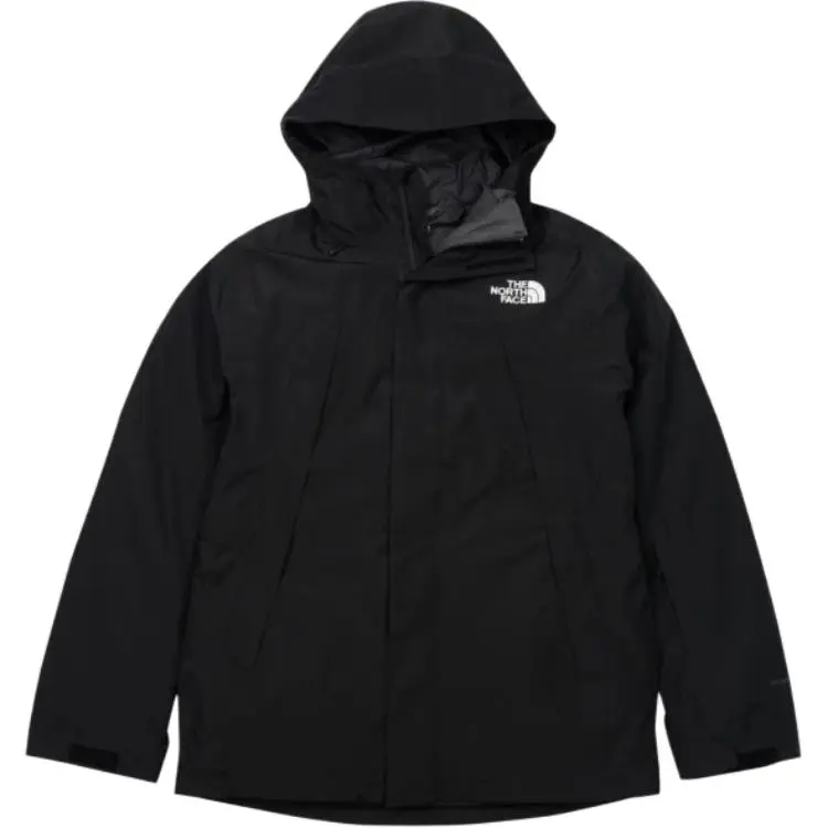 THE NORTH FACE Jackets Men's Black Hooded Moderate Other