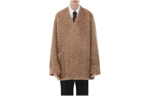 Bottega Veneta SS23 Coat Men's Khaki