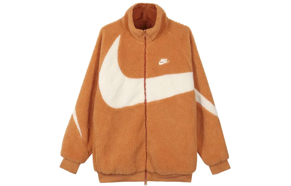Nike Big Swoosh Reversible Boa Jacket Asia Sizing