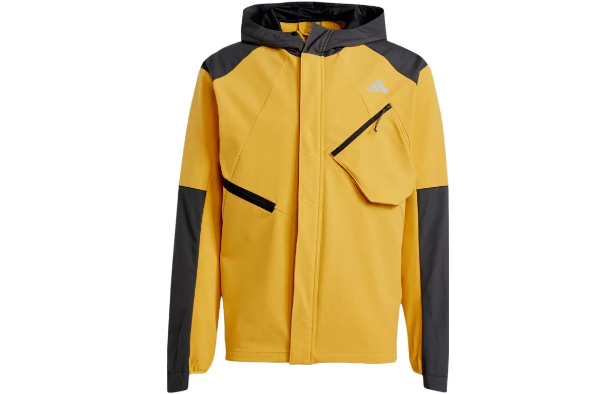 Adidas Hooded Colour blocked Jacket