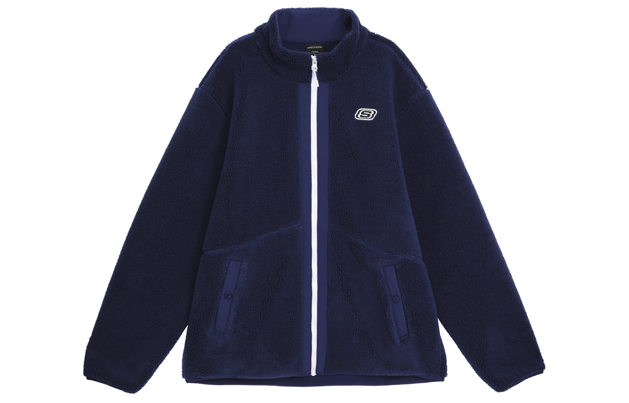 Мужская куртка Skechers Knit Jacket (синяя)