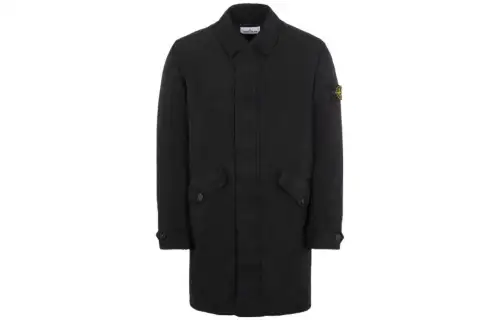 STONE ISLAND Jackets & Coats Men's Black