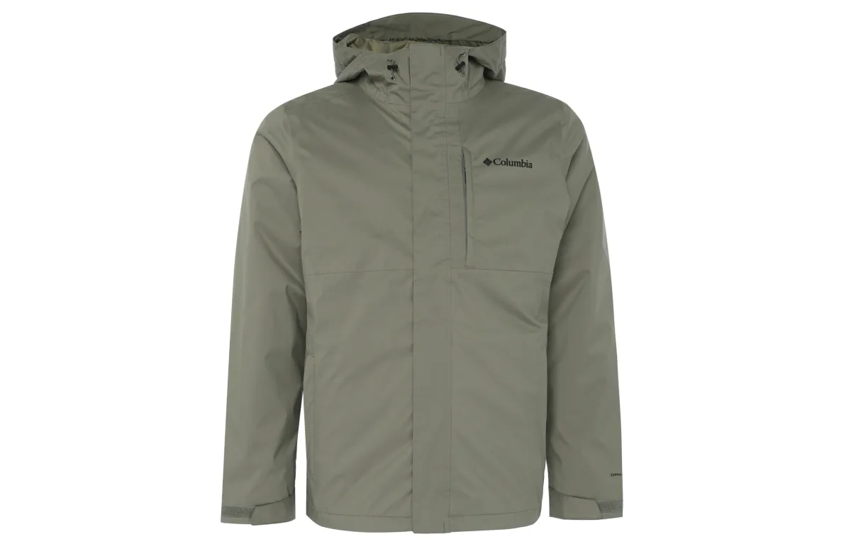 Columbia Windbreaker Jacket Men's Green