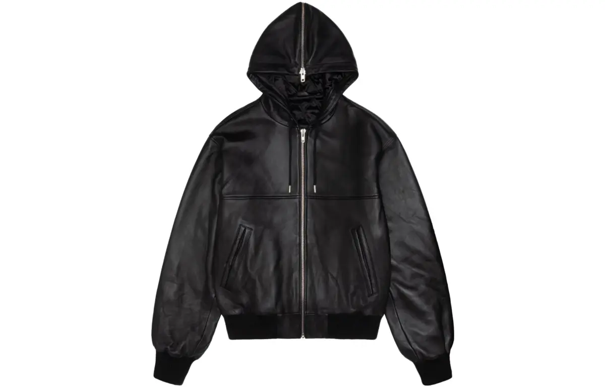Stussy Ss Link Leather Bomber Jacket