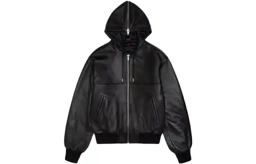 Stussy Ss Link Leather Bomber Jacket