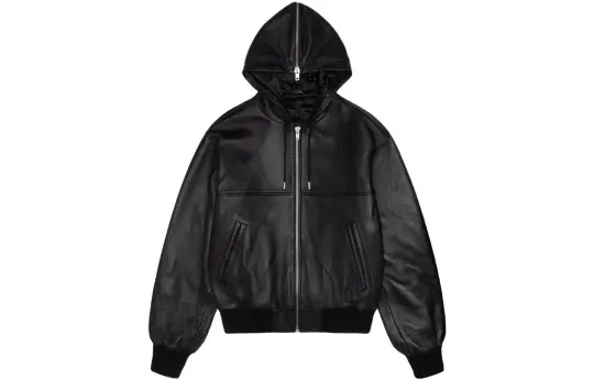 Stussy Ss Link Leather Bomber Jacket