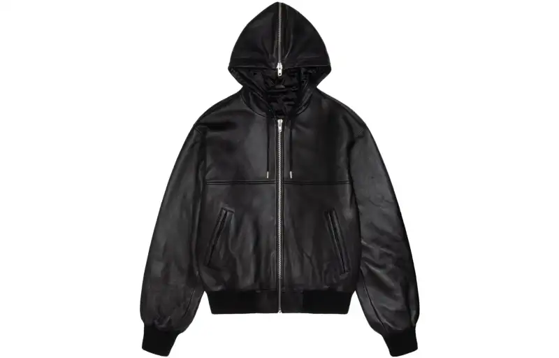 Stussy Ss Link Leather Bomber Jacket