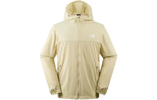 THE NORTH FACE Breathable, Waterproof, Windproof, UV Protection Sun Protection Clothing Men's Khaki