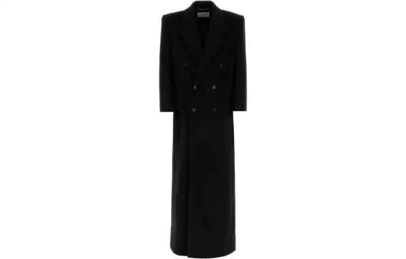 SAINT LAURENT FW23 Coat Men's Black
