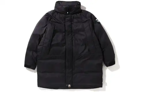 Bape Long Relaxed Fit Down Jacket