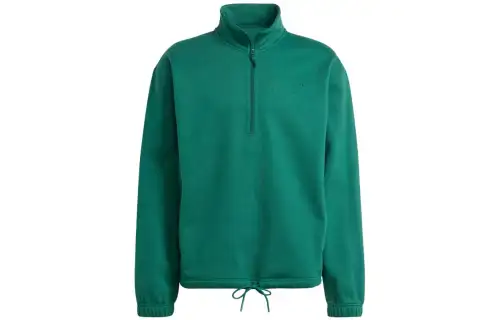 Adidas Originals Jackets Men's Green Stand Collar Moderate Other