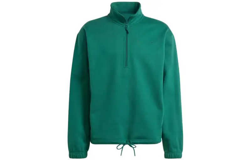 Adidas Originals Jackets Men's Green Stand Collar Moderate Other