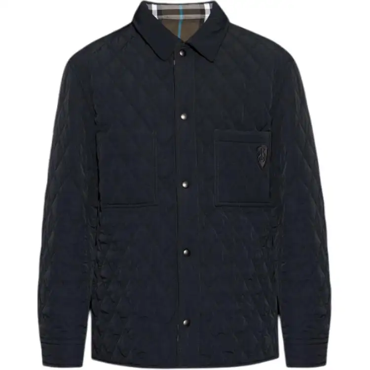 Burberry Reversible Quilted Checked Jacket